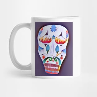 Flame eye skull Mug